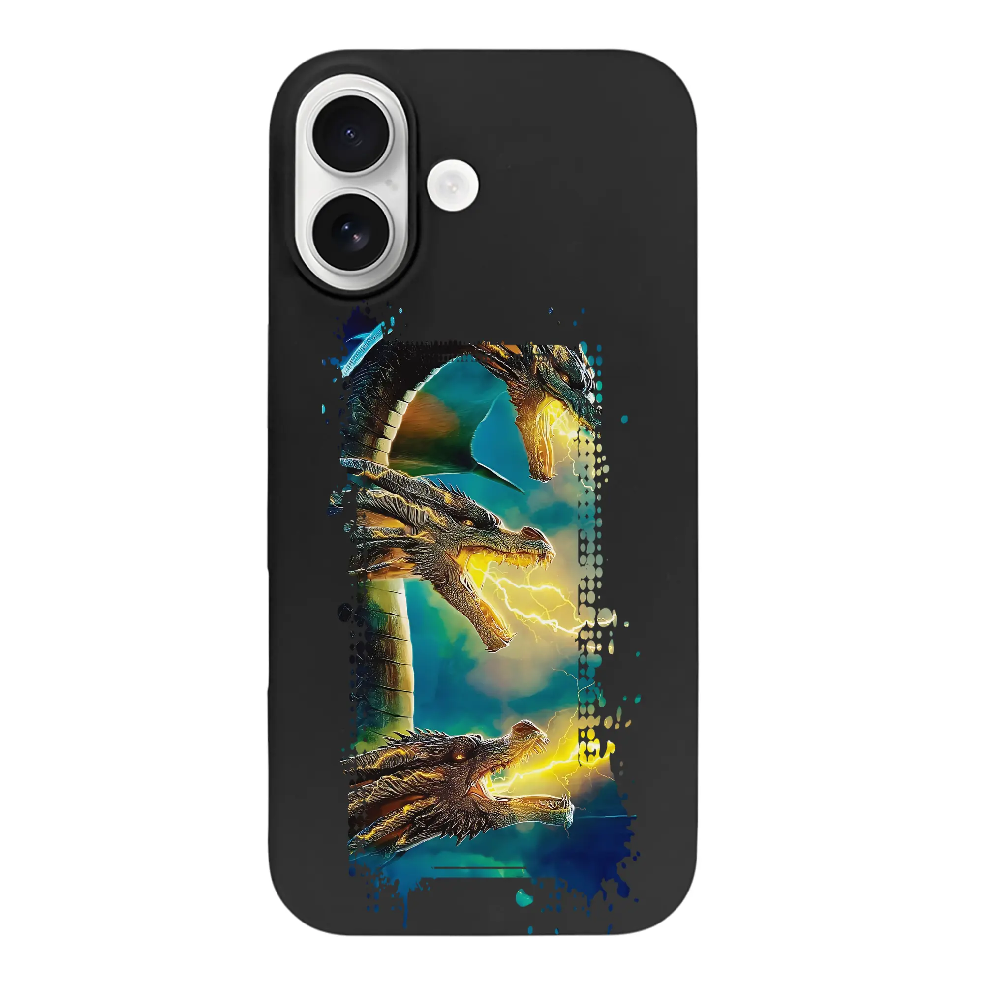 ゴジラ グッズ,キングギドラ - iPhone 17 シリーズ シリコンケース 薄型 耐衝撃 指紋防止 ソフトタッチカバー 精密フィット 傷防止 保護ケース iPhone 17/17 Air/17 Pro/17 Pro Max 対応